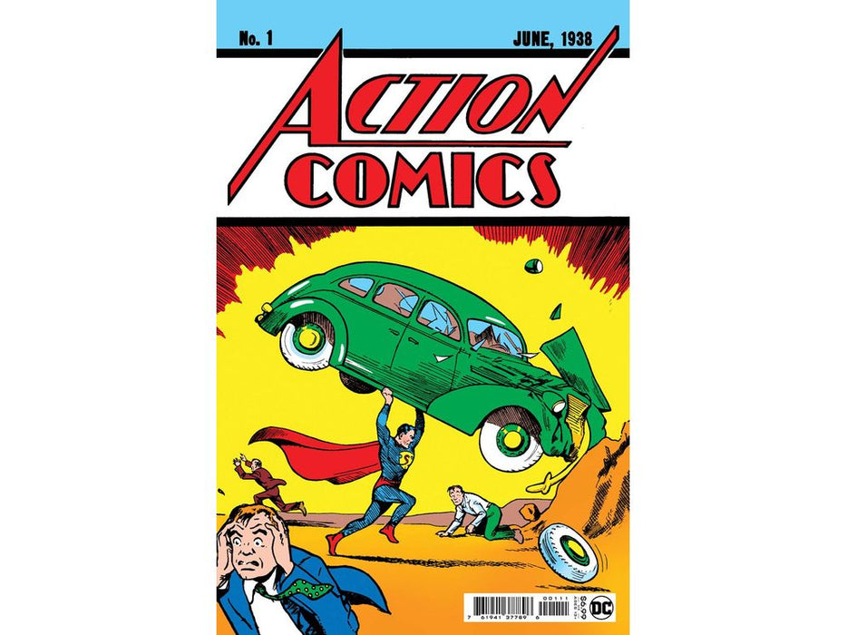 Comic Books DC Comics - Action Comics 001 (Cond. VF-) - Facsimile Edition (2022) - 14373 - Cardboard Memories Inc.