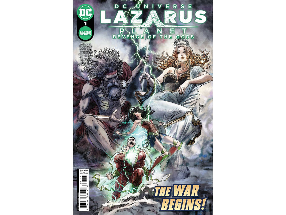 Comic Books DC Comics - Lazarus Planet Revenge of the Gods 001 (Cond. VF-) 16751 - Cardboard Memories Inc.