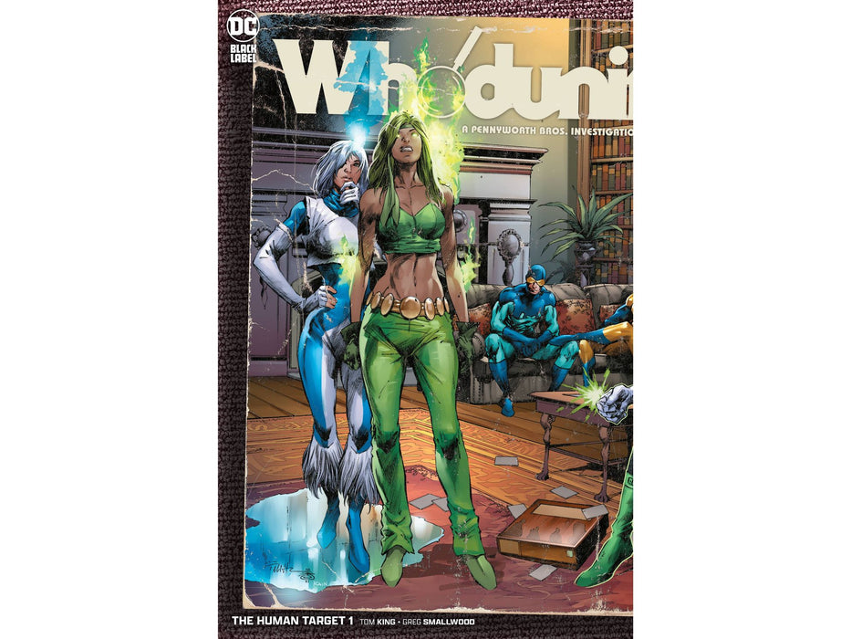 Comic Books DC Comics - Human Target 001 of 12 - Trevor Hairsine and Danny Miki Variant Edition (Cond. VF-) - 10365 - Cardboard Memories Inc.