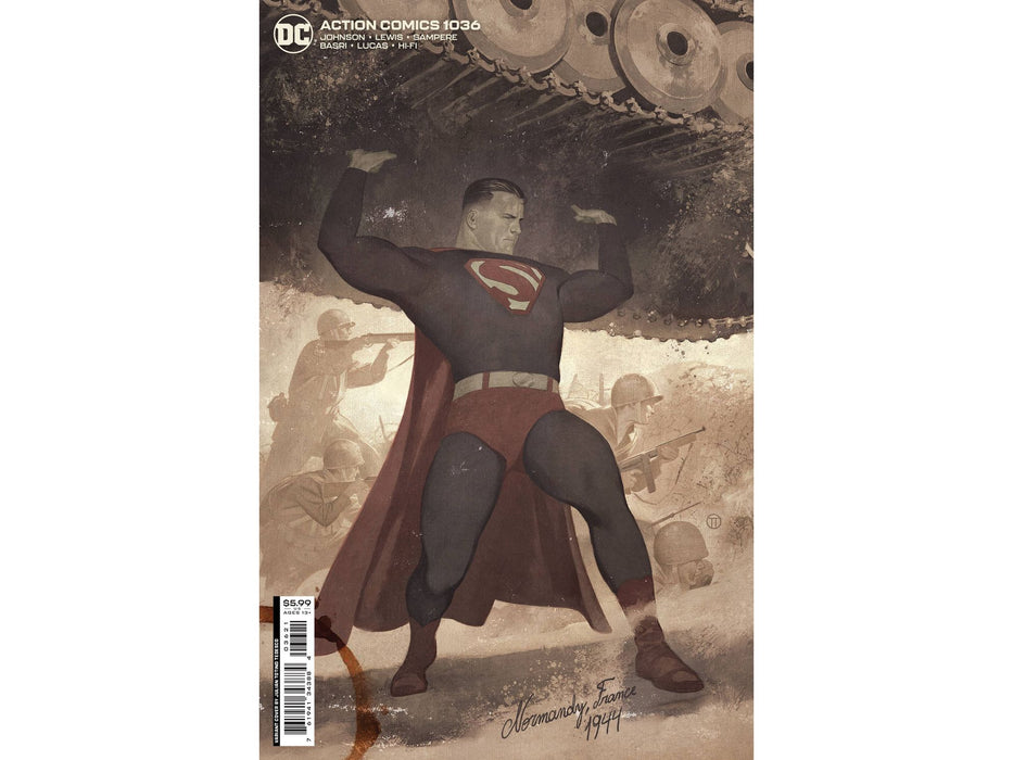 Comic Books DC Comics - Action Comics 1036 - Tedesco Card Stock Variant Edition (Cond. VF-) - 9943 - Cardboard Memories Inc.