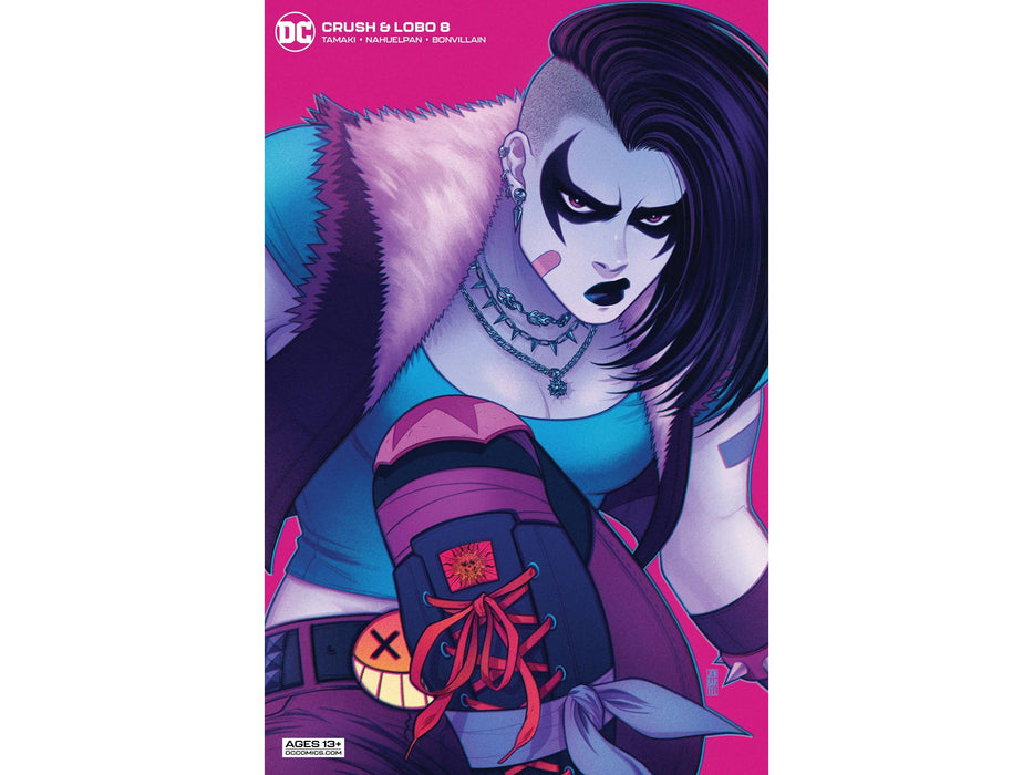 Comic Books DC Comics - Crush and Lobo 008 of 8 - Bartel Card Stock Variant Edition (Cond. VF-) - 9688 - Cardboard Memories Inc.