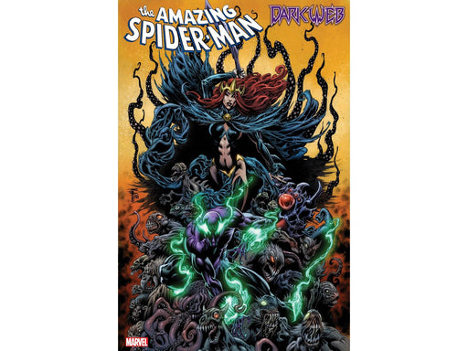 Comic Books Marvel Comics - Amazing Spider-Man 014 (Cond. VF-) - Hotz Dark Web Prelude Variant Edition - 15397 - Cardboard Memories Inc.