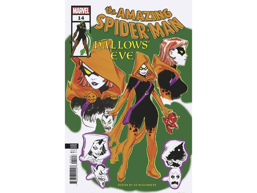 Comic Books Marvel Comics - Amazing Spider-Man 014 (Cond. VF-) - Mcguinness Design Variant Edition - 15396 - Cardboard Memories Inc.