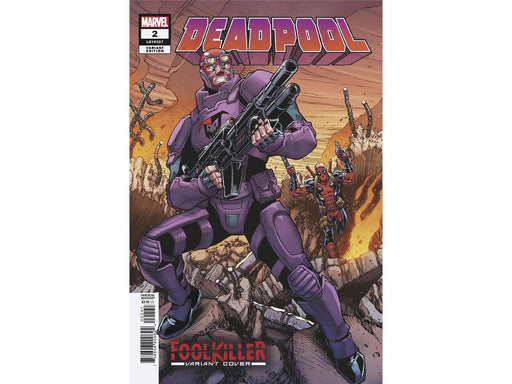 Comic Books Marvel Comics - Deadpool 002 (Cond. VF) - Nauck Foolkiller Variant Edition - 15818 - Cardboard Memories Inc.