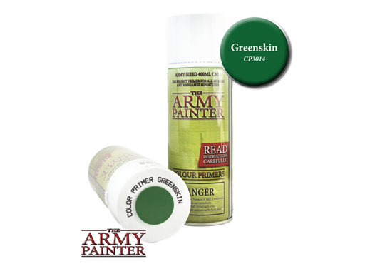 Paints and Paint Accessories Army Painter - Colour Primer - Greenskin - Paint Spray - Cardboard Memories Inc.