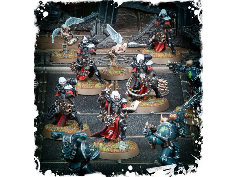 Collectible Miniature Games Games Workshop - Warhammer 40K - Adepta Sororitas - Retributor Squad - 52-25 - Cardboard Memories Inc.