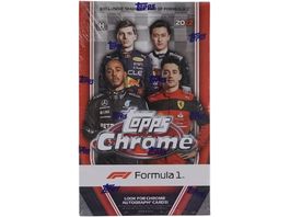 Sports Cards Topps - 2022 - Formula 1 Racing - Chrome - Hobby Box - Cardboard Memories Inc.