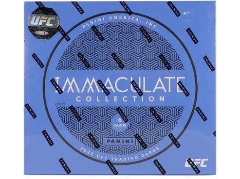 Sports Cards Panini - 2022 - UFC - Immaculate Collection - Hobby Box - Cardboard Memories Inc.