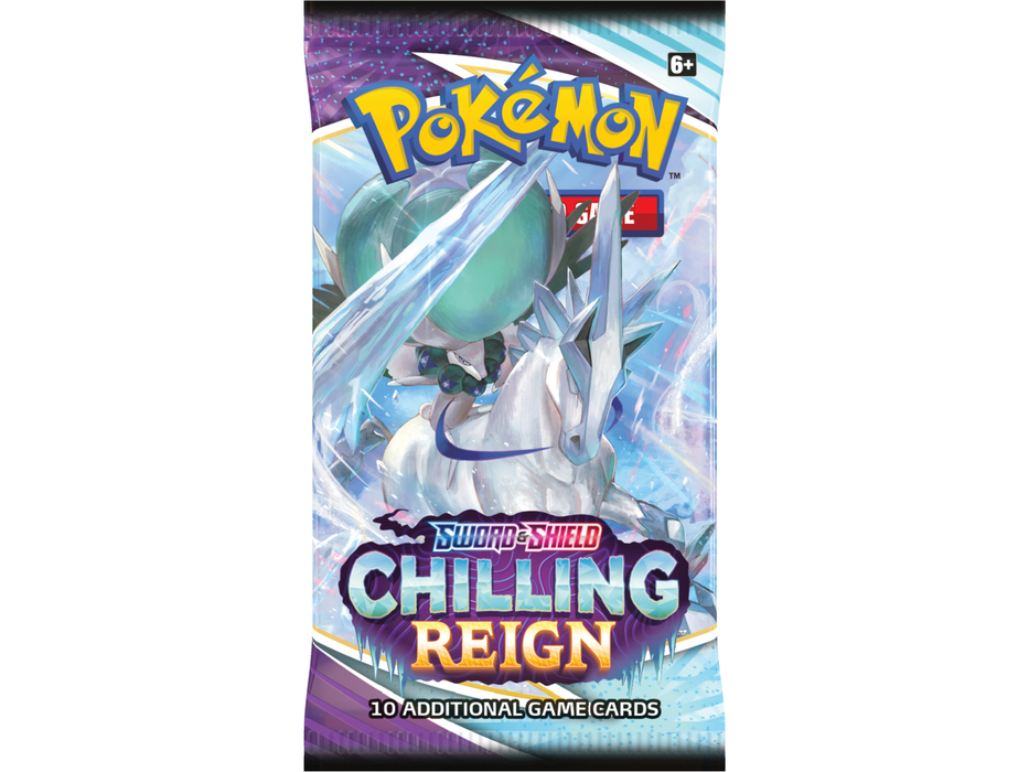 Trading Card Games Pokemon - Sword and Shield - Chilling Reign - Booster Pack - Cardboard Memories Inc.