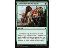 Trading Card Games Magic The Gathering - Commune with Dinosaurs - Common - XLN181 - Cardboard Memories Inc.