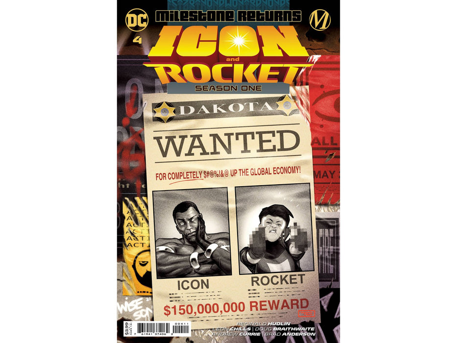 Comic Books DC Comics - Milestone Returns Icon and Rocket 004 of 6 (Cond. VF-) - 9857 - Cardboard Memories Inc.