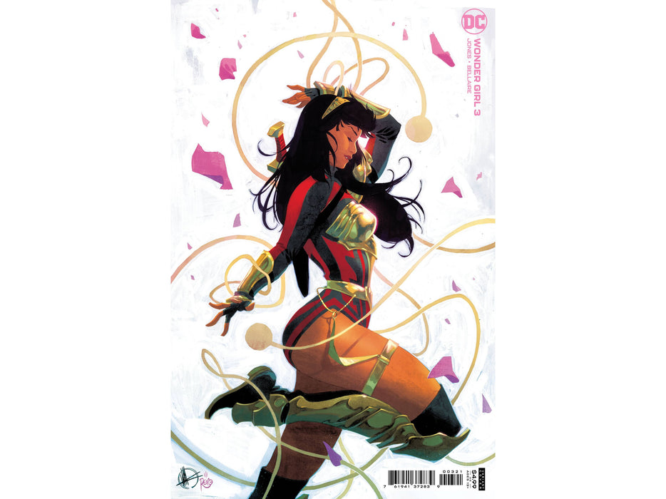 Comic Books DC Comics - Wonder Girl 003 - Scalera Card Stock Variant Edition (Cond. VF-) - 10369 - Cardboard Memories Inc.