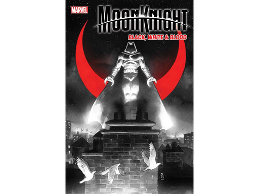 Comic Books Marvel Comics - Moon Knight Black White and Blood 003 of 4 (Cond. VF-) - Klein Variant Edition - 14392 - Cardboard Memories Inc.