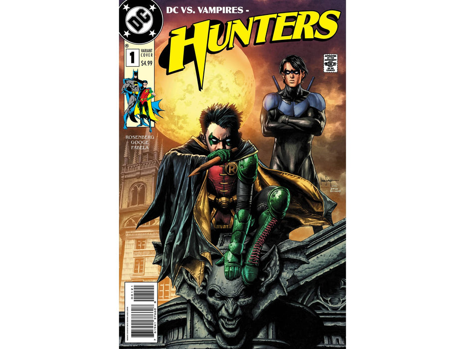 Comic Books DC Comics - DC vs Vampires Hunters 001 (Cond. VF-) - Suayan Card Stock Variant Edition - 13100 - Cardboard Memories Inc.