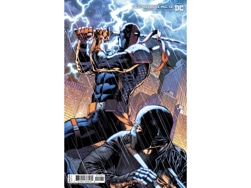 Comic Books DC Comics - Deathstroke Inc. 012 (Cond. VF-) - Merino Card Stock Variant Edition - 14103 - Cardboard Memories Inc.