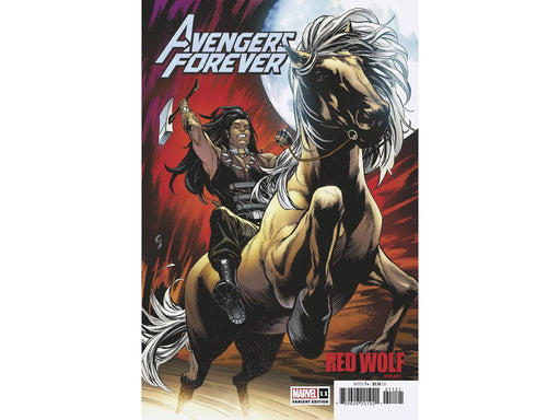 Comic Books Marvel Comics - Avengers Forever 011 (Cond. VF-) - Shaw Red Wolf Variant Edition - 15394 - Cardboard Memories Inc.