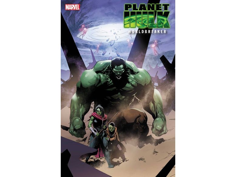 Comic Books Marvel Comics - Planet Hulk Worldbreaker 001 of 5 (Cond. VF-) Yu Variant - 18543 - Cardboard Memories Inc.