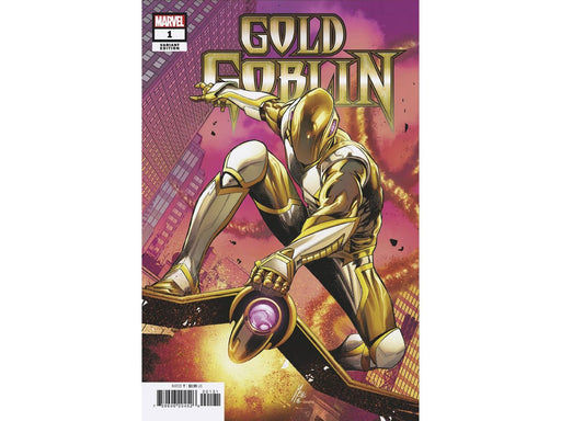 Comic Books Marvel Comics - Gold Goblin 001 (Cond. VF) - Checchetto Gold Variant Edition - 15352 - Cardboard Memories Inc.