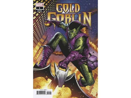 Comic Books Marvel Comics - Gold Goblin 001 (Cond. VF) - Checchetto Green Variant Edition - 15351 - Cardboard Memories Inc.
