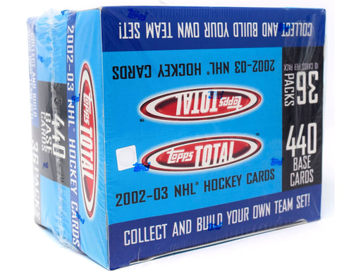 Sports Cards Topps - 2002-03 - Hockey - Total - Retail Box - Cardboard Memories Inc.