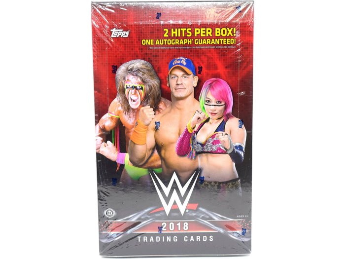 Sports Cards Topps - 2018 - WWE Wrestling - Hobby Box - Cardboard Memories Inc.
