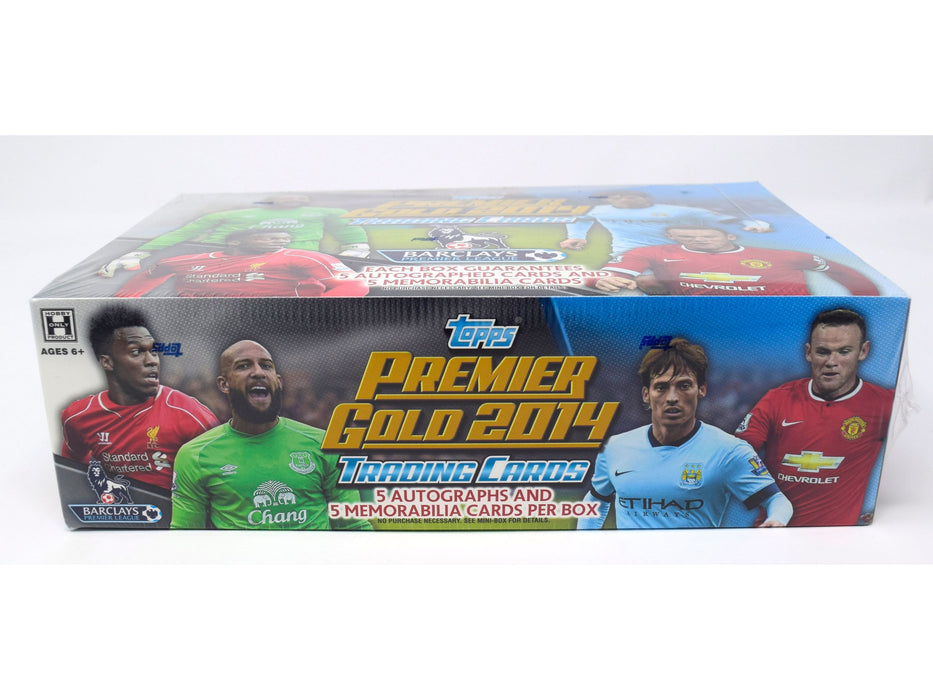 Sports Cards Topps - 2014 - Soccer - Premier Gold - Hobby Box - Cardboard Memories Inc.