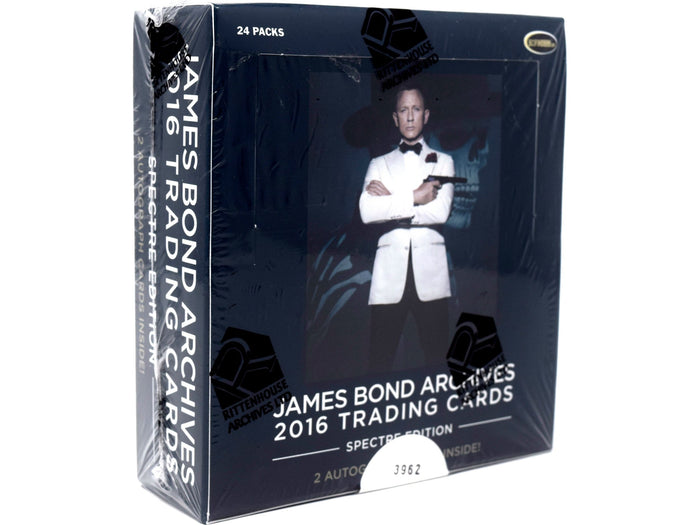 Non Sports Cards Rittenhouse- 2016 - James Bond Archives Spectre Edition - Hobby Box - Cardboard Memories Inc.