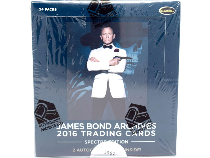 Non Sports Cards Rittenhouse- 2016 - James Bond Archives Spectre Edition - Hobby Box - Cardboard Memories Inc.