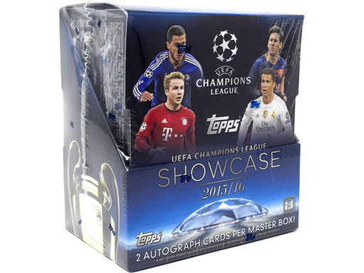 Sports Cards Topps - 2016 - Soccer - Showcase UEFA Champions League - Hobby Box - Cardboard Memories Inc.