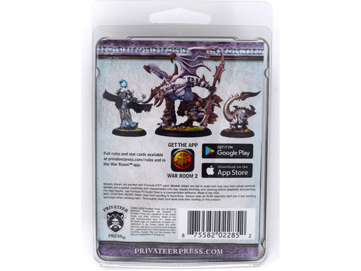 Collectible Miniature Games Privateer Press - Hordes - Legion of Everblight - Anamag the Doom Feaster Blighted Ogrun Warlock - PIP 73111 - Cardboard Memories Inc.