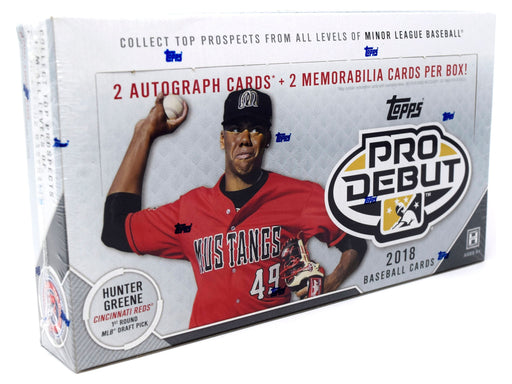 Sports Cards Topps - 2018 - Baseball - Pro Debut - Hobby Box - Cardboard Memories Inc.