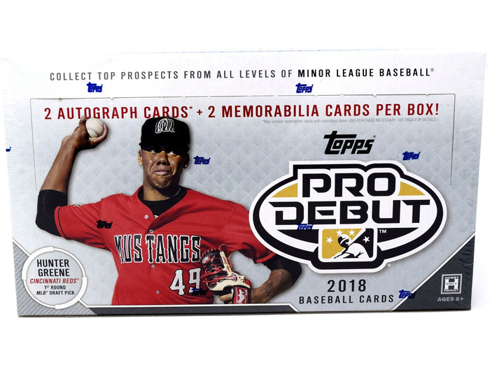 Sports Cards Topps - 2018 - Baseball - Pro Debut - Hobby Box - Cardboard Memories Inc.