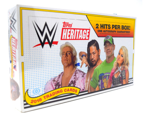 Sports Cards Topps - 2018 - WWE Wrestling - Trading Card Hobby Box - Cardboard Memories Inc.