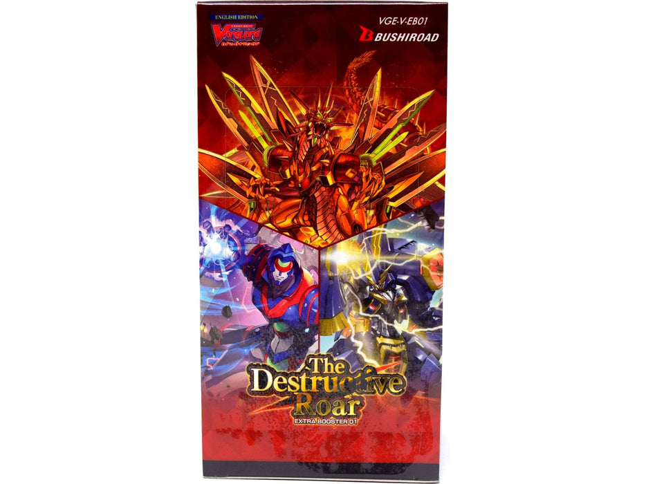 Trading Card Games Bushiroad - Cardfight!! Vanguard - The Destructive Roar Extra - Booster Box - Cardboard Memories Inc.