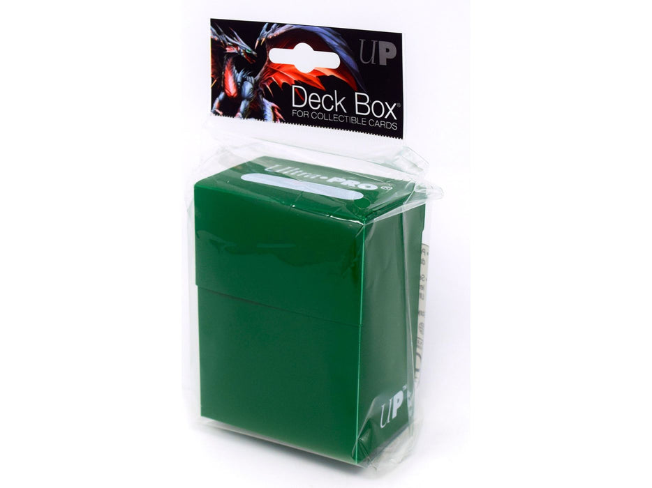Supplies Ultra Pro - Deck Box - Solid Forest Green - Cardboard Memories Inc.