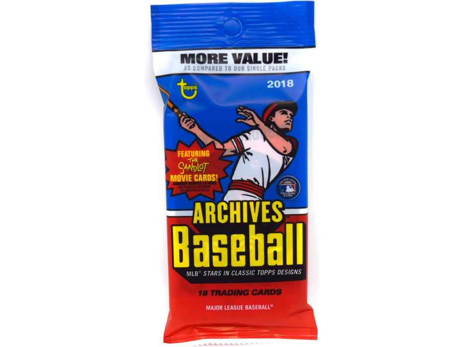 Sports Cards Topps - 2018 - Baseball - Archives - Fat Pack - Cardboard Memories Inc.