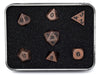 Dice Die Hard Dice - RPG Metal Ancient Copper 94068 - Set of 7 - Cardboard Memories Inc.