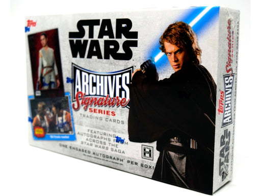 Non Sports Cards Topps - 2018 - Star Wars - Archives Signature Series - Hobby Box - Cardboard Memories Inc.