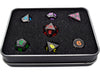 Dice Die Hard Dice - RPG Metal Sinister Rainbow - Set of 7 - Cardboard Memories Inc.