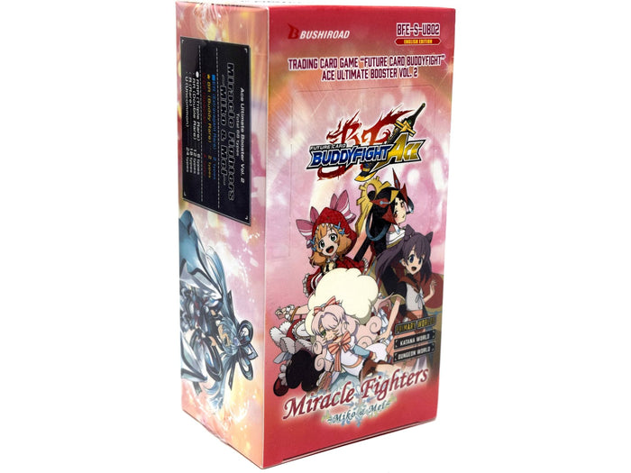 Trading Card Games Bushiroad - Buddyfight Ace - Miracle Fighters Miko and Mel Ultimate - Booster Box - Cardboard Memories Inc.