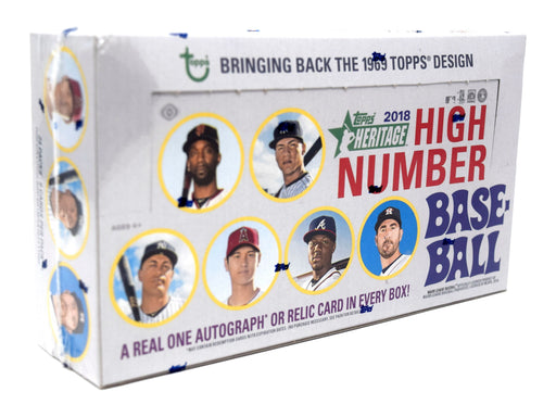 Sports Cards Topps - 2018 - Baseball - Heritage High Number - Hobby Box - Cardboard Memories Inc.