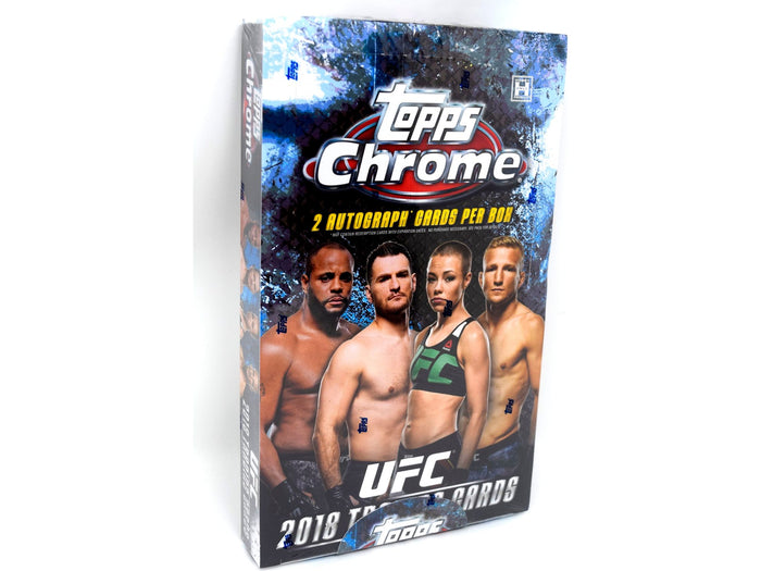 Sports Cards Topps - 2018 - UFC - Chrome - Hobby Box - Cardboard Memories Inc.