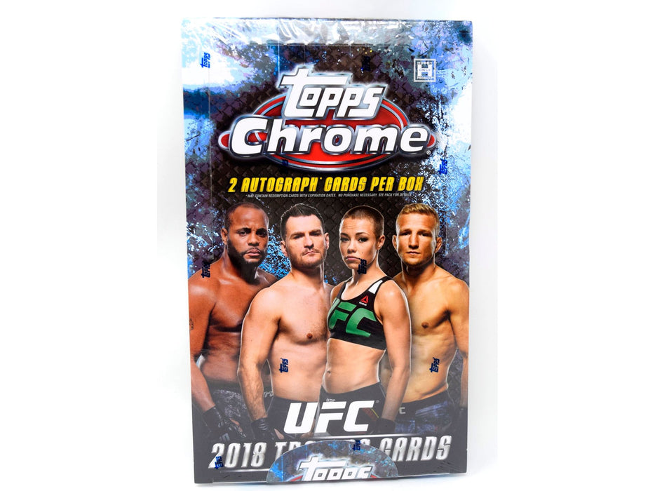 Sports Cards Topps - 2018 - UFC - Chrome - Hobby Box - Cardboard Memories Inc.