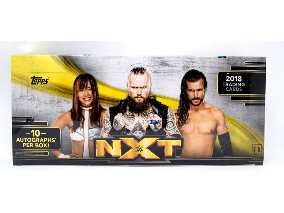 Sports Cards Topps - 2018 - WWE Wrestling - NXT - Hobby Box - Cardboard Memories Inc.