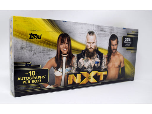Sports Cards Topps - 2018 - WWE Wrestling - NXT - Hobby Box - Cardboard Memories Inc.