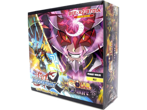 Trading Card Games Bushiroad - Buddyfight X - Solar Strife - Booster Box - Cardboard Memories Inc.