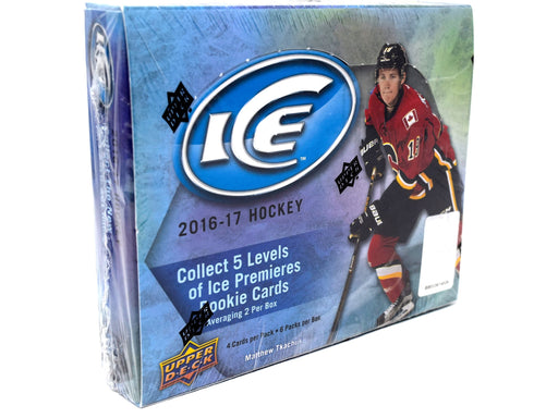 Sports Cards Upper Deck - 2016-17 - Hockey - Ice - Trading Card Hobby Box - Cardboard Memories Inc.