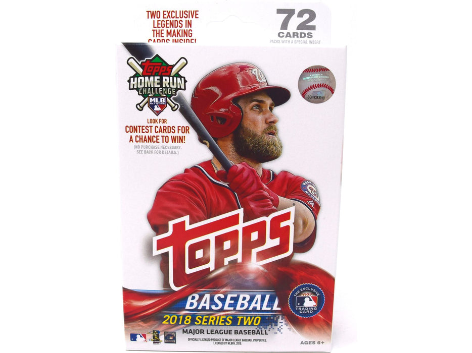 Sports Cards Topps - 2018 - Baseball - Series 2 - Hanger Box - Cardboard Memories Inc.