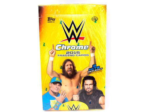 Sports Cards Topps - 2015 - WWE Wrestling - Chrome - Hobby Box - Cardboard Memories Inc.