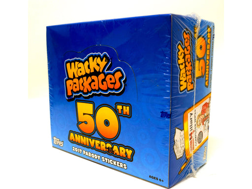 Non Sports Cards Topps - 2017 - Wacky Packages - 50th Anniversary - Hobby Box - Cardboard Memories Inc.